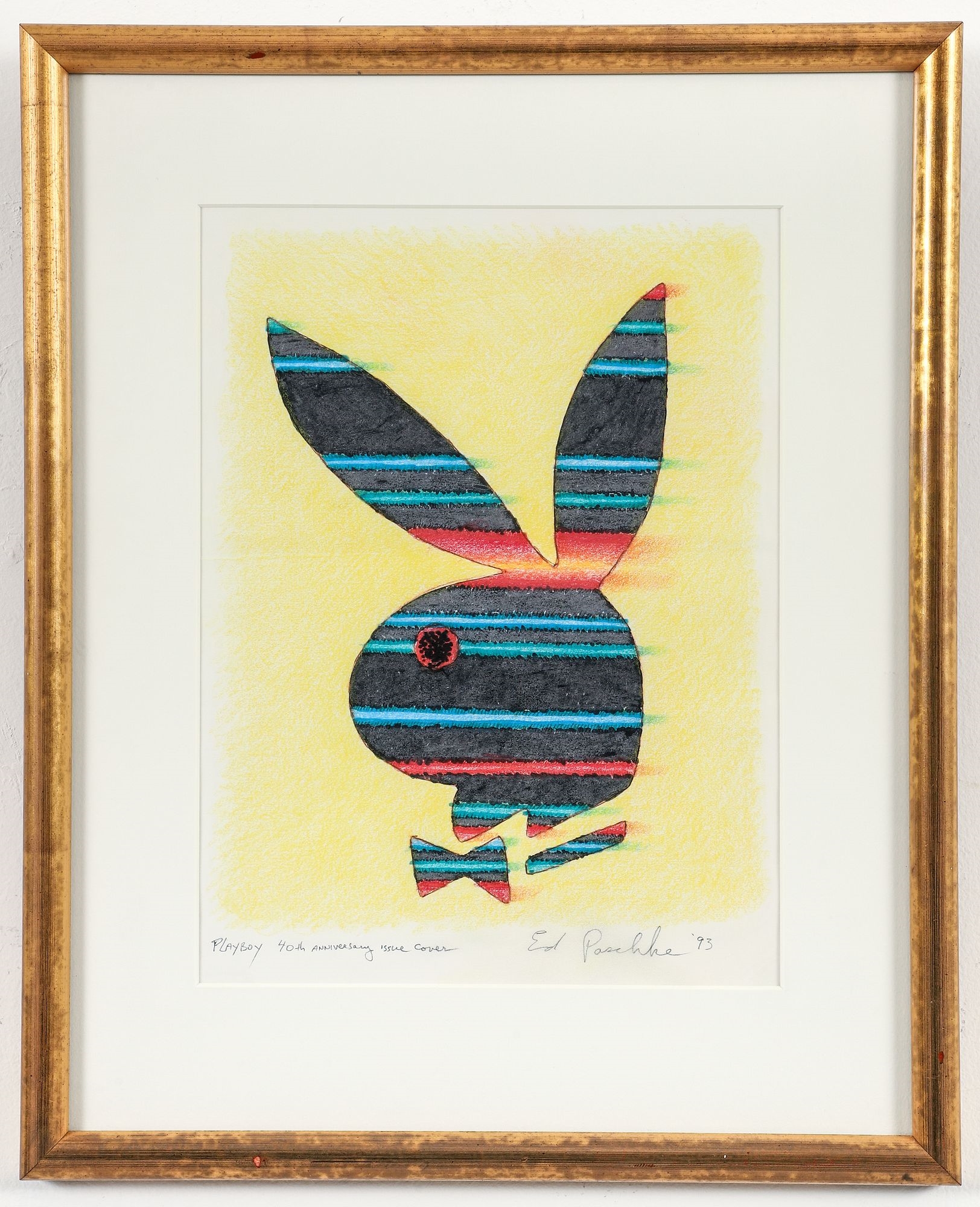 Ed Paschke | Playboy 40th Anniversary Issue Cover (1993) | MutualArt