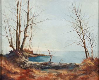 Untitled Coastline - Charles Pitcher