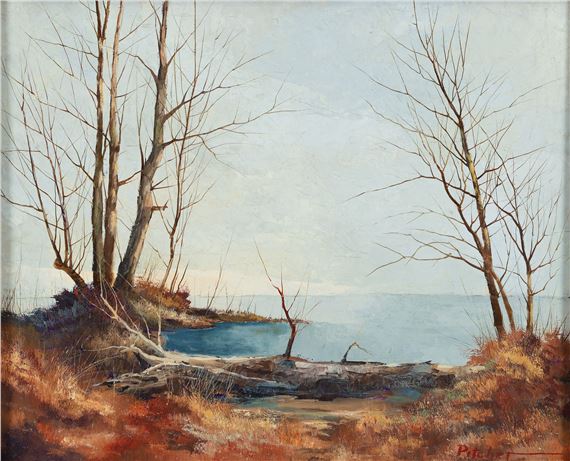 Untitled Coastline - Charles Pitcher