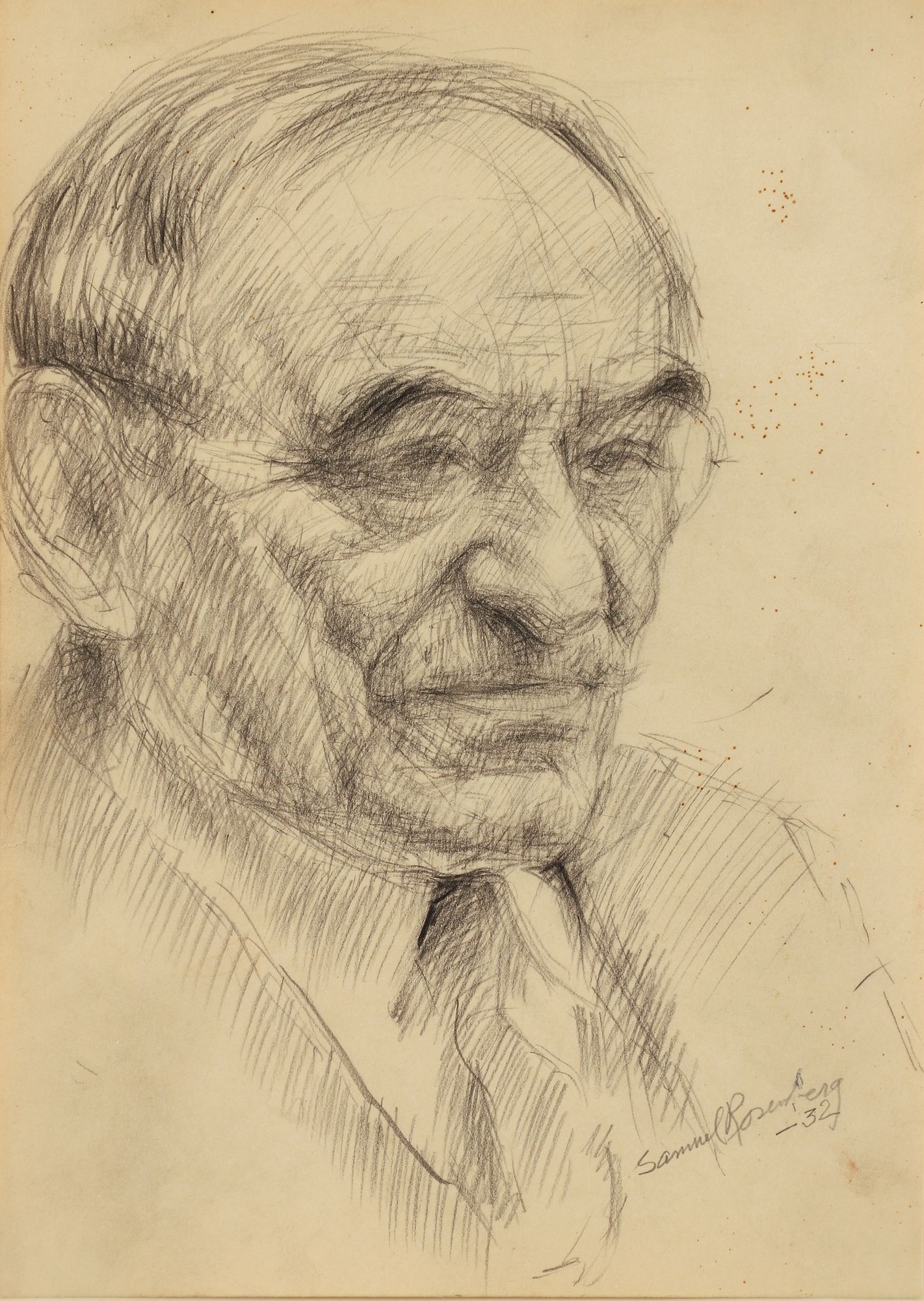 Samuel Rosenberg | Cantor Levin (1934) | MutualArt