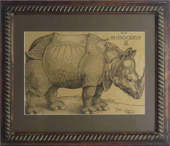 Albrecht Dürer | The Rhinoceros | MutualArt