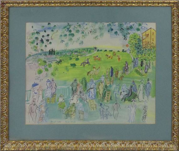 Raoul Dufy | Ascot 1935 (1935) | MutualArt