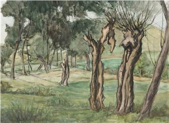 Paysage - Marie-Thérèse Dethan-Roullet