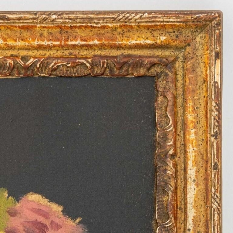 Artwork by Robert Kulicke, Flowers, Made of Oil On Board