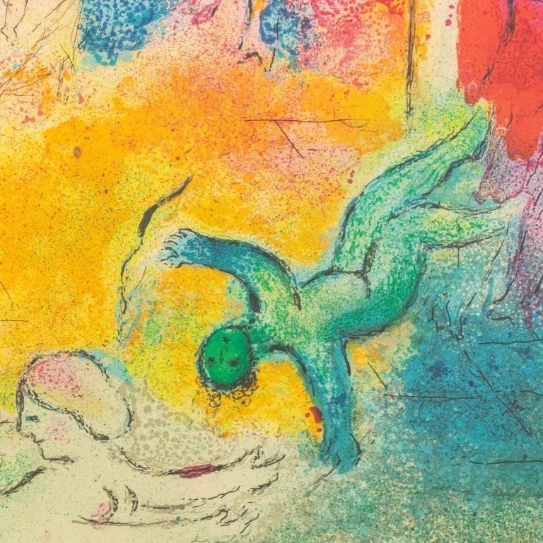 Marc Chagall | Temple et Histoire de Bacchus (1961) | MutualArt