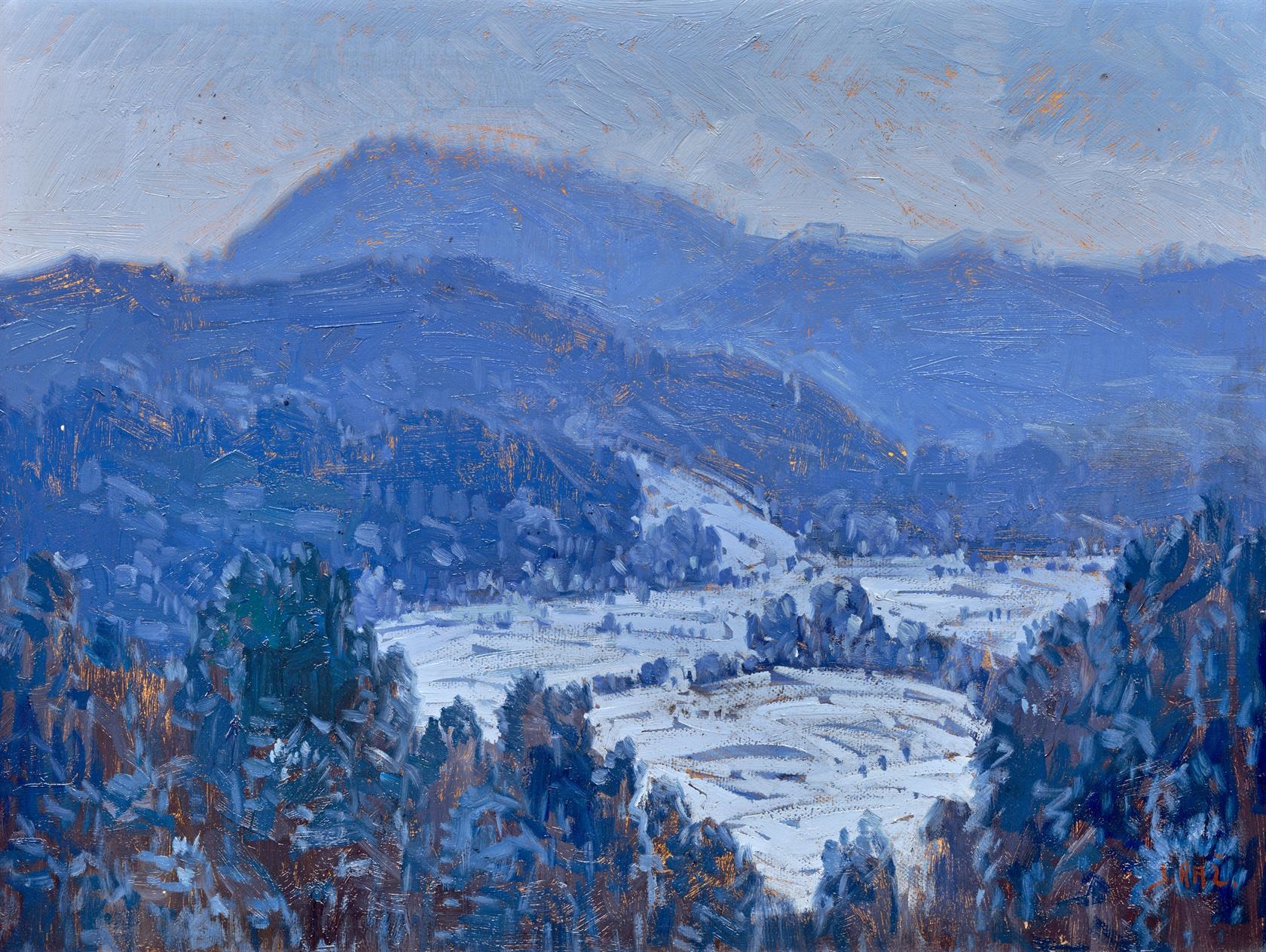 J. Ráž | Vysoké tatry v zimě | MutualArt