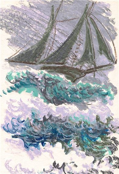 Na rozbouřeném moři - Václav Junek