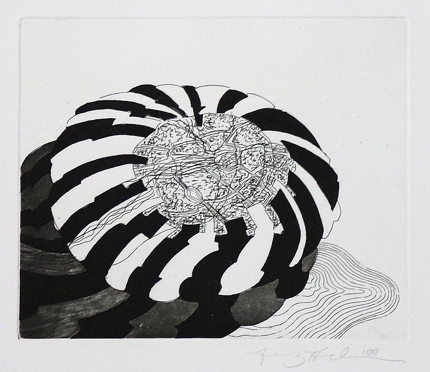 Artwork by Franz Ackermann, Untitled, Made of etchings