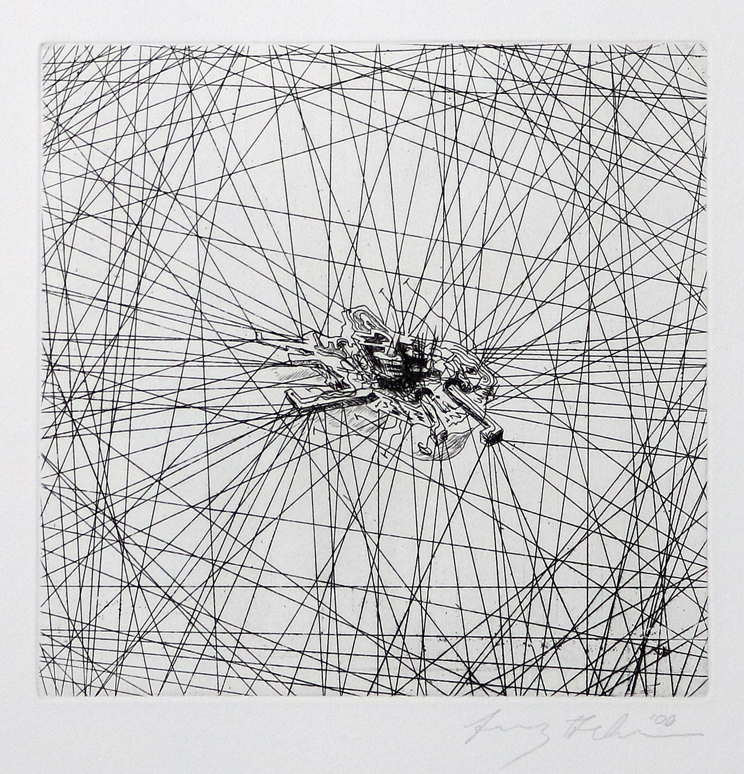 Artwork by Franz Ackermann, Untitled, Made of etchings