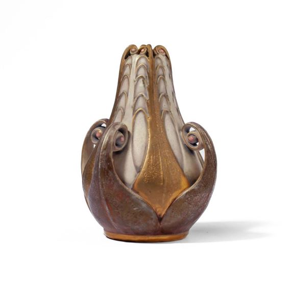 Art Nouveau Vase for Turn Teplitz - Paul Dachsel