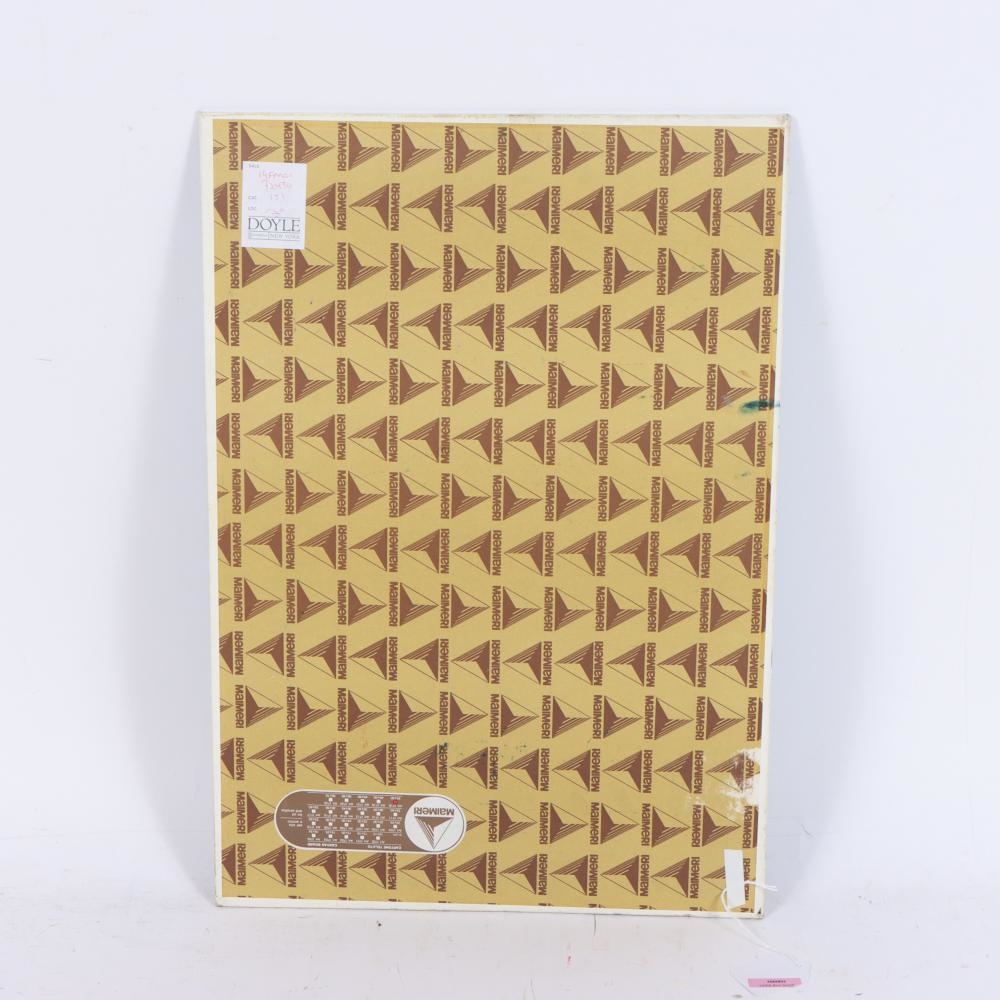 Artwork by Carlo Canevari, Untitled, two figures, Cardinal and Nun with Balloons, Made of Oil On Board