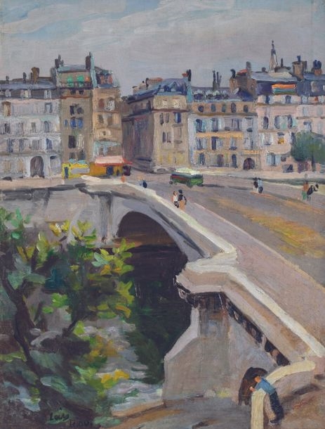 Louis Adolphe Riou | The Pont-Neuf | MutualArt