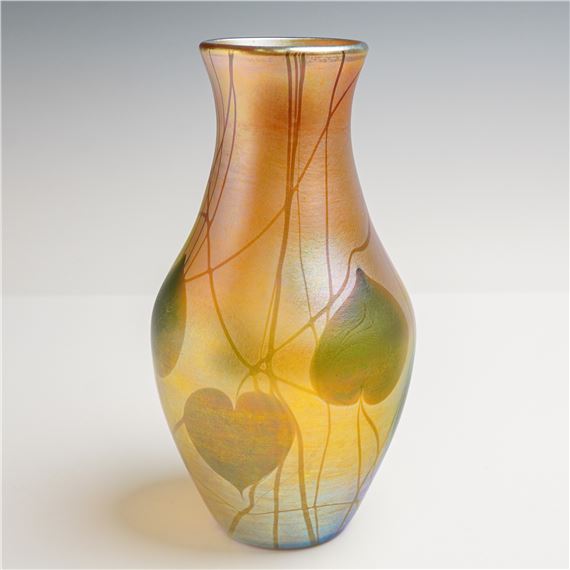 Leaf and Vine Vase by Louis Comfort Tiffany