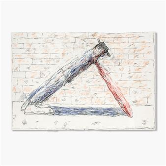 Man Leaning on His Tie - Gaylen Hansen