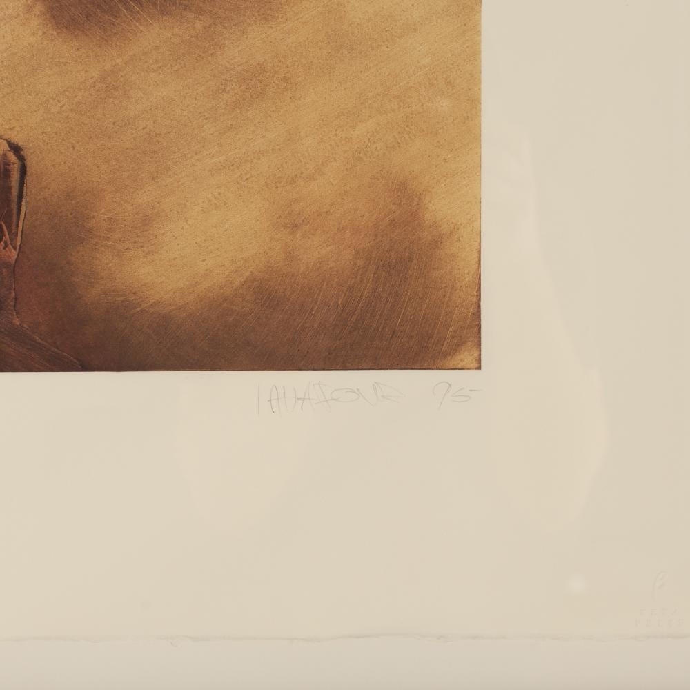 Artwork by James Lavadour, Untitled, Made of Monoprint