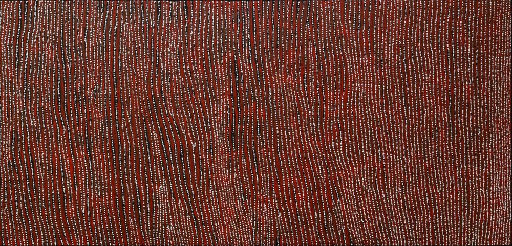 Artwork by Rex Pollard Tjangala, My Grandfather's Country, Made of Acrylic On Canvas