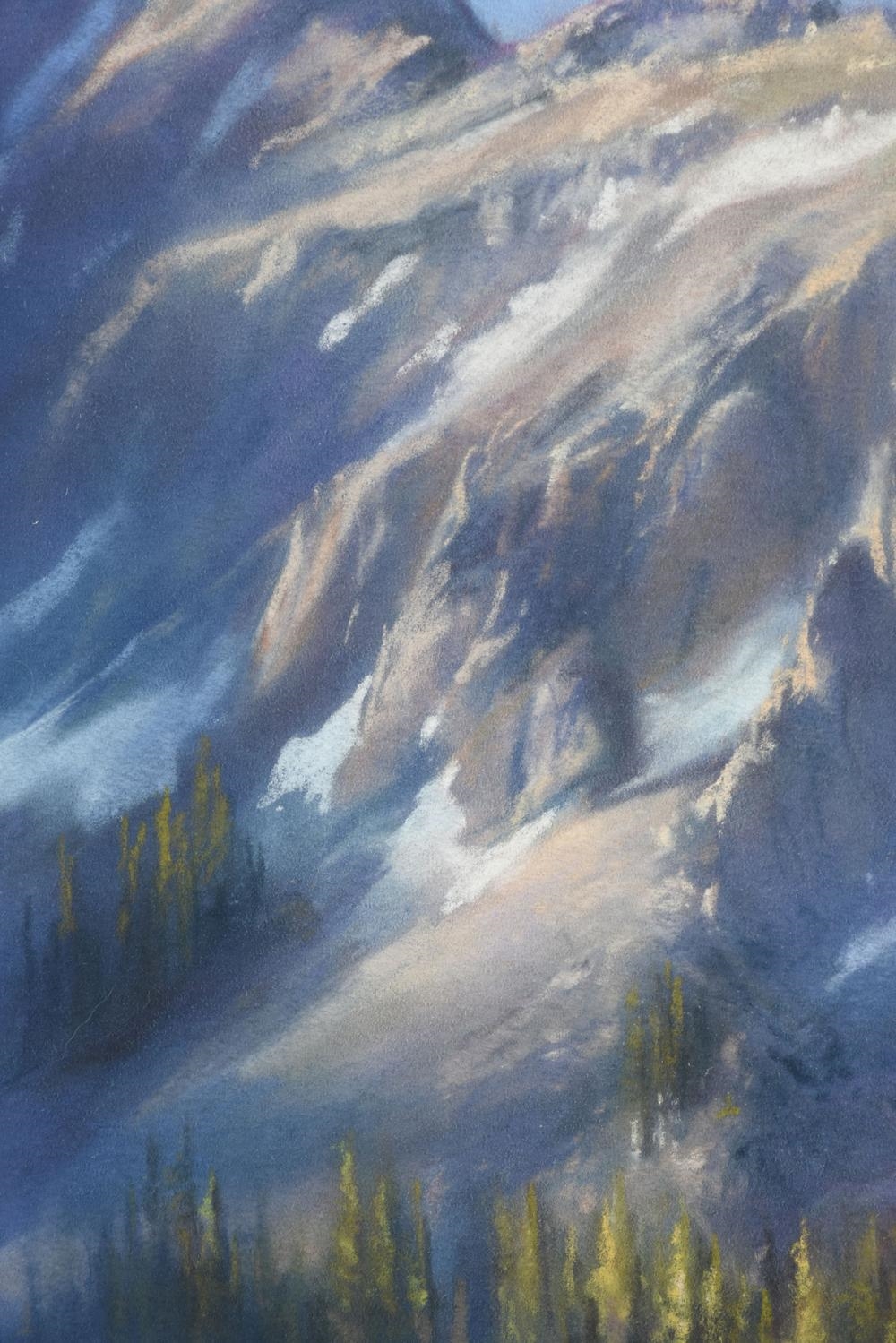 Artwork by Bruce A. Gomez, June Sunrise, Made of Pastel On Paper