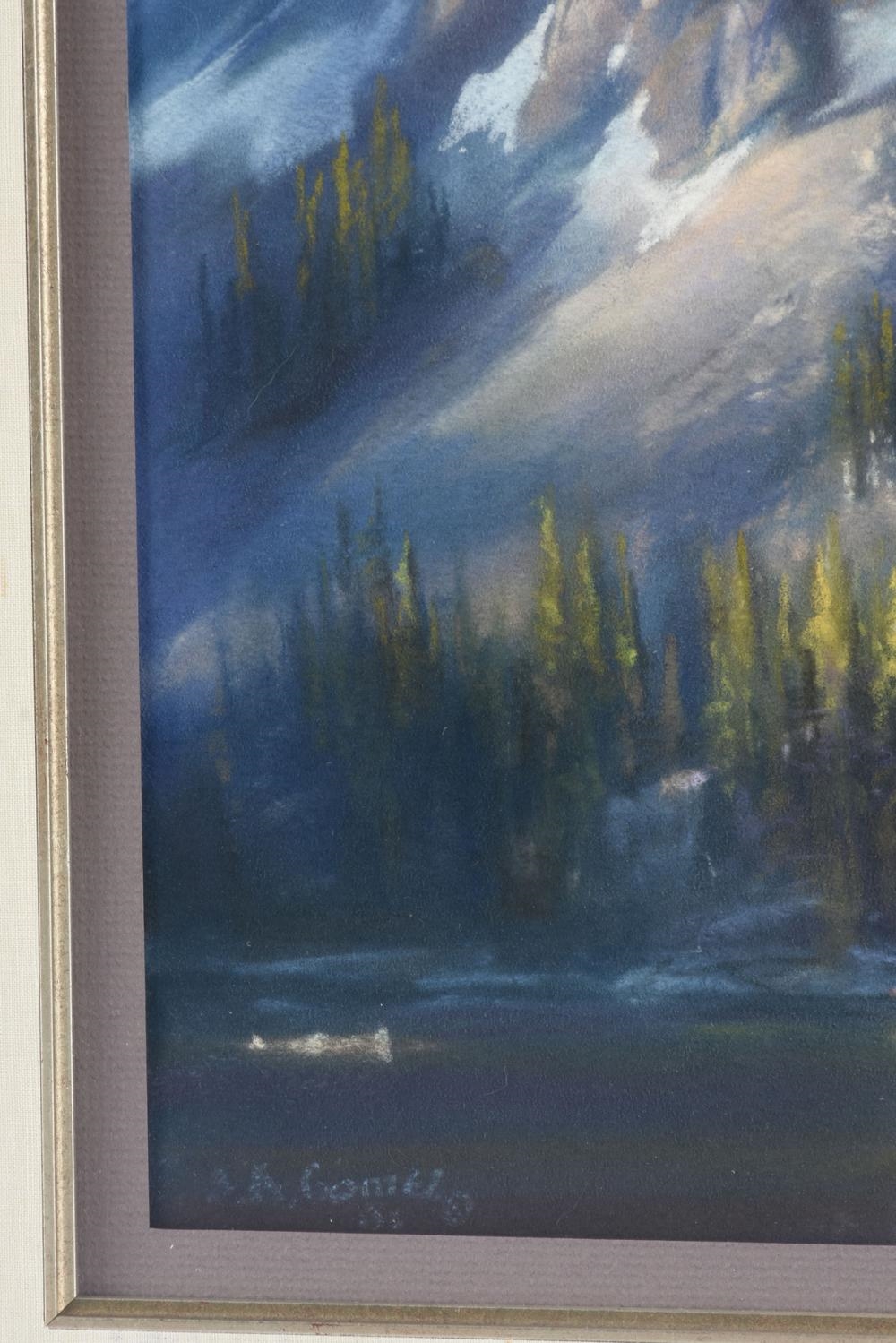 Artwork by Bruce A. Gomez, June Sunrise, Made of Pastel On Paper