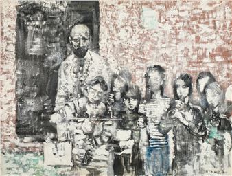 Korczak i jego dzieci, z cyklu &quot;Ghetto - Maciej Lachur