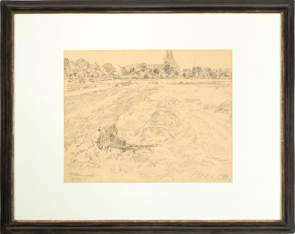 Max Clarenbach | View of St. Viktor in Xanten (1932) | MutualArt