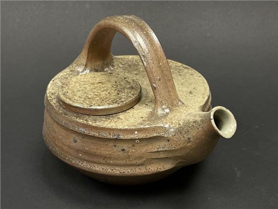 Stoneware teapot by Robert Deblander