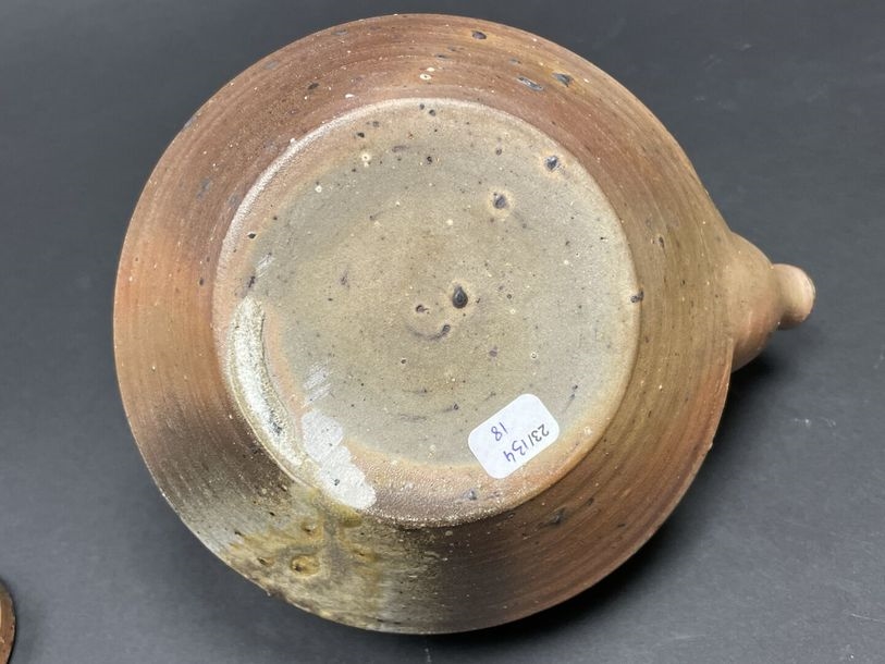 Artwork by Robert Deblander, Stoneware teapot, Made of Stoneware