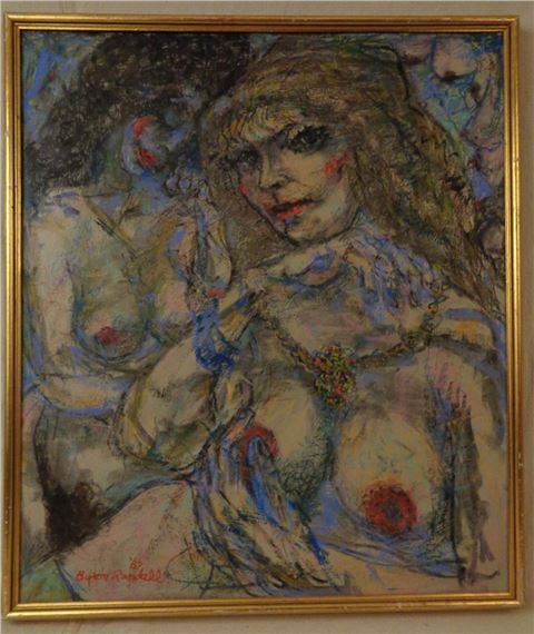 Abstract Female Nudes by Byron Randall, 1987