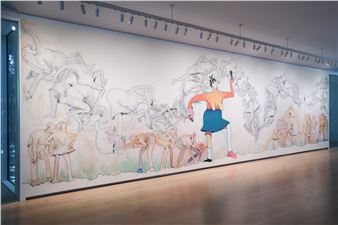 Wall Drawing Series: Gladys Nilsson - Menil Drawing Institute