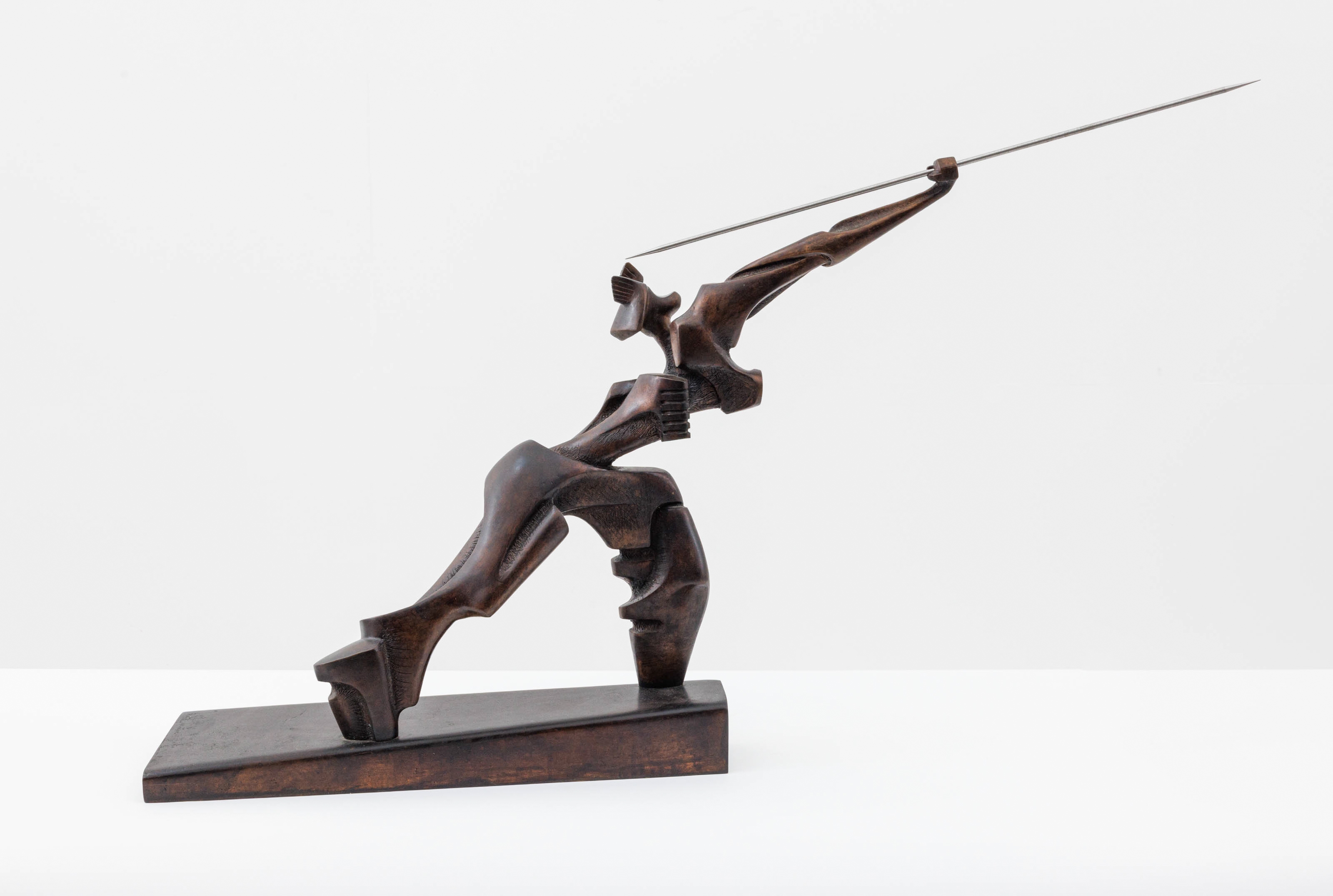 Artwork by Henri Lannoye, Classic vs. Modern, Made of Bronze