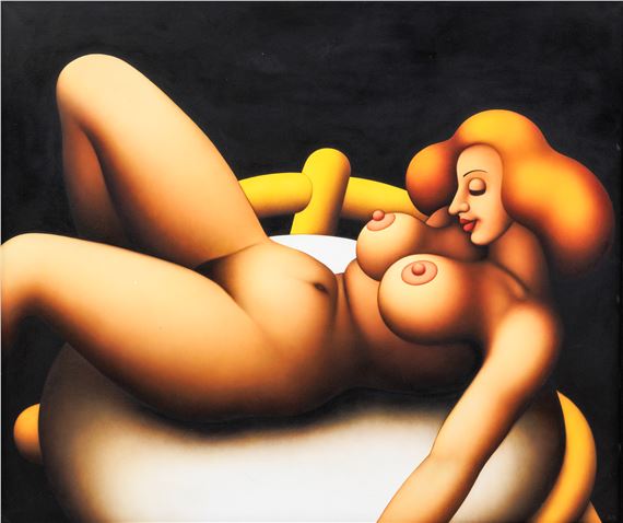 Nude by Dimitar Mitchy Buyuklijski, 1994