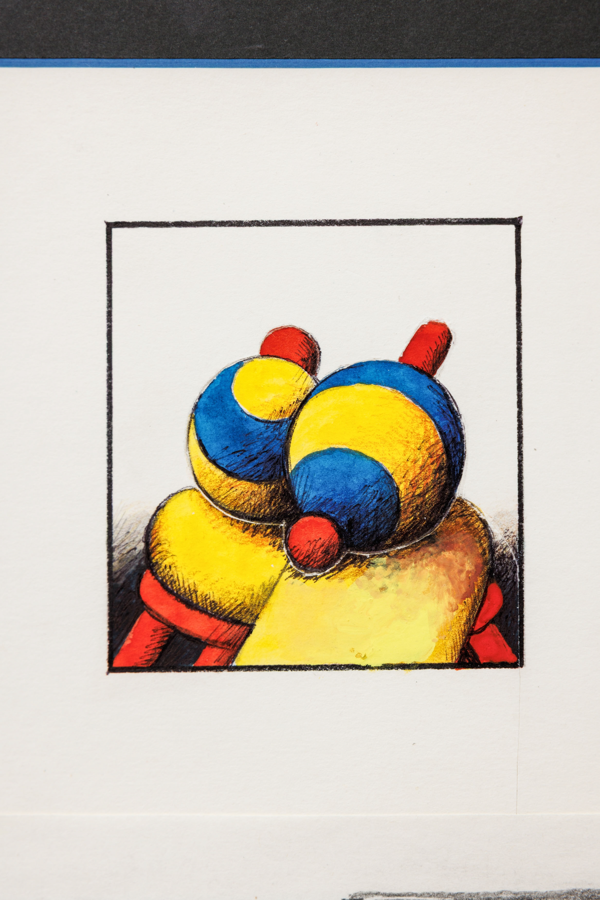 Artwork by Dimitar Mitchy Buyuklijski, Untitled, Made of Pen, Pencil And Ecoline