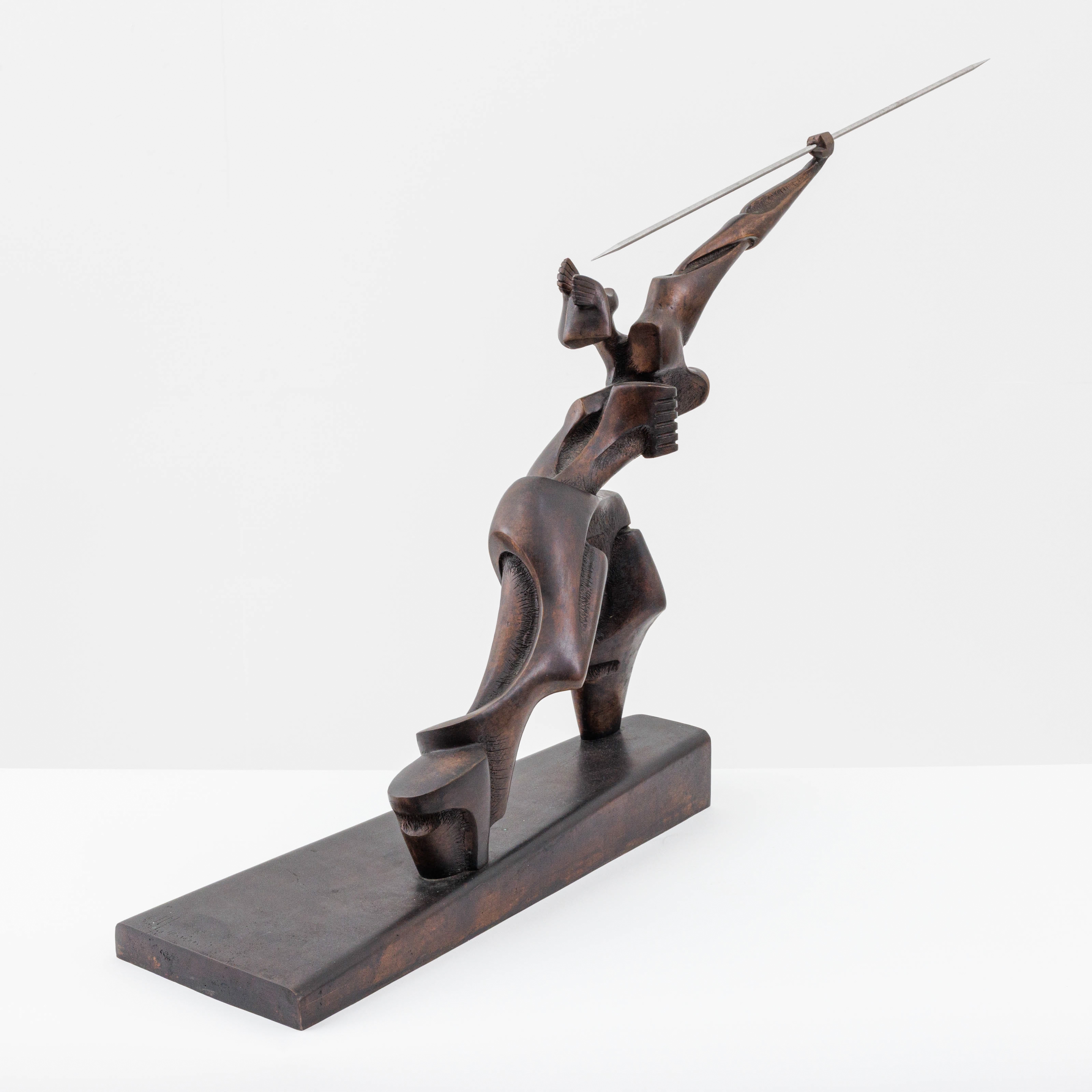 Artwork by Henri Lannoye, Classic vs. Modern, Made of Bronze