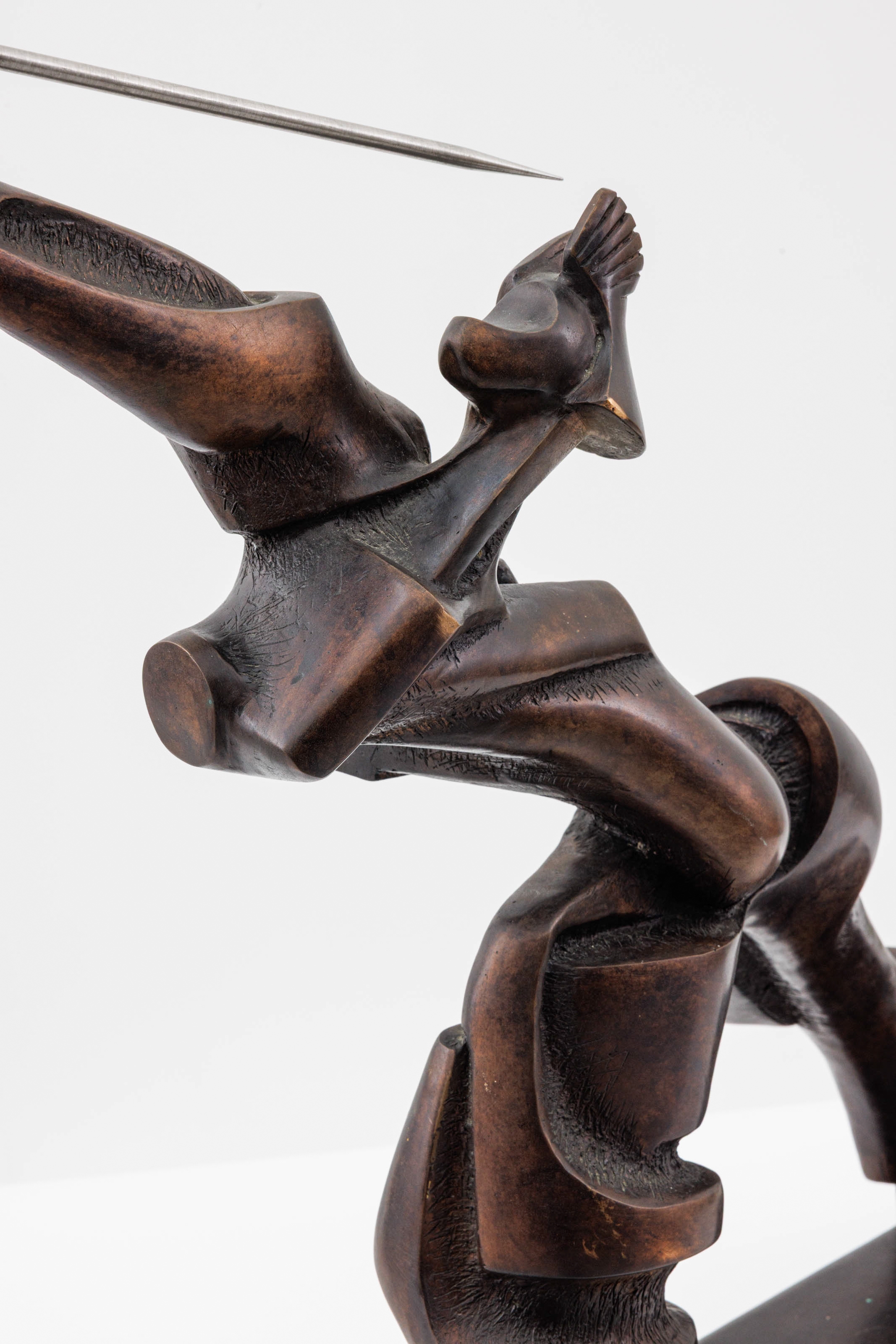 Artwork by Henri Lannoye, Classic vs. Modern, Made of Bronze