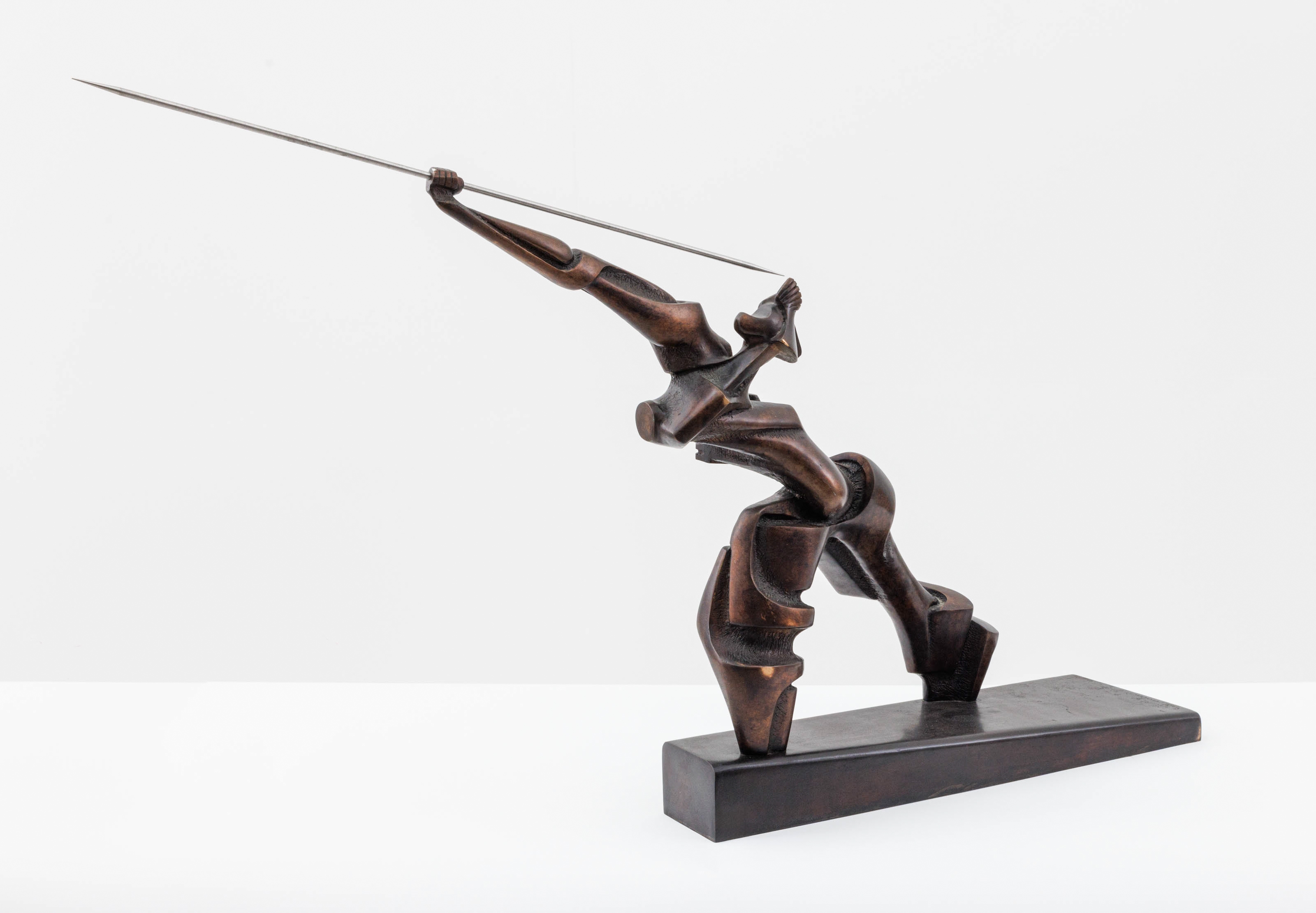 Artwork by Henri Lannoye, Classic vs. Modern, Made of Bronze