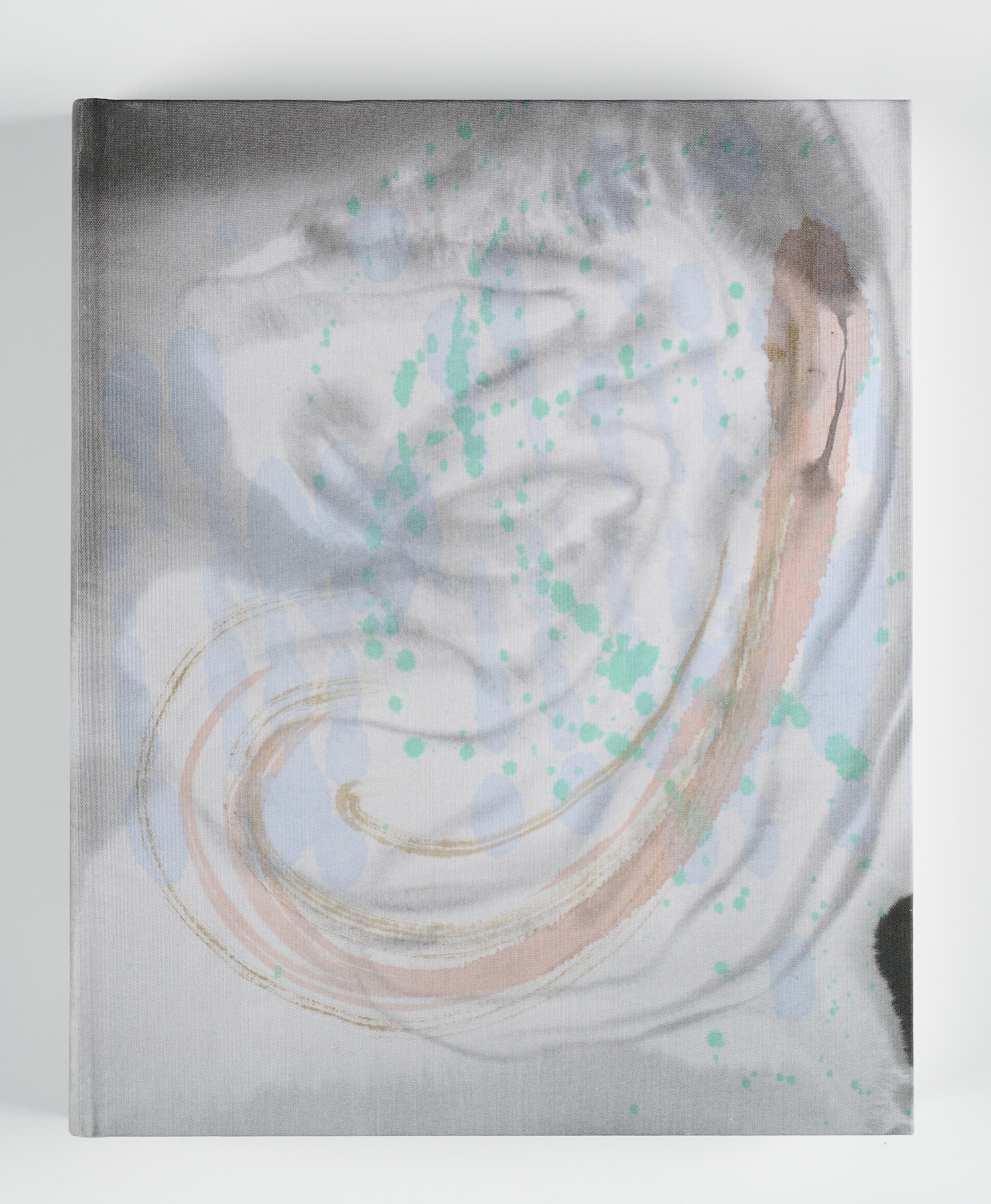 Artwork by Camille Henrot, Mother Tongue, Made of Watercolour On Book Cover