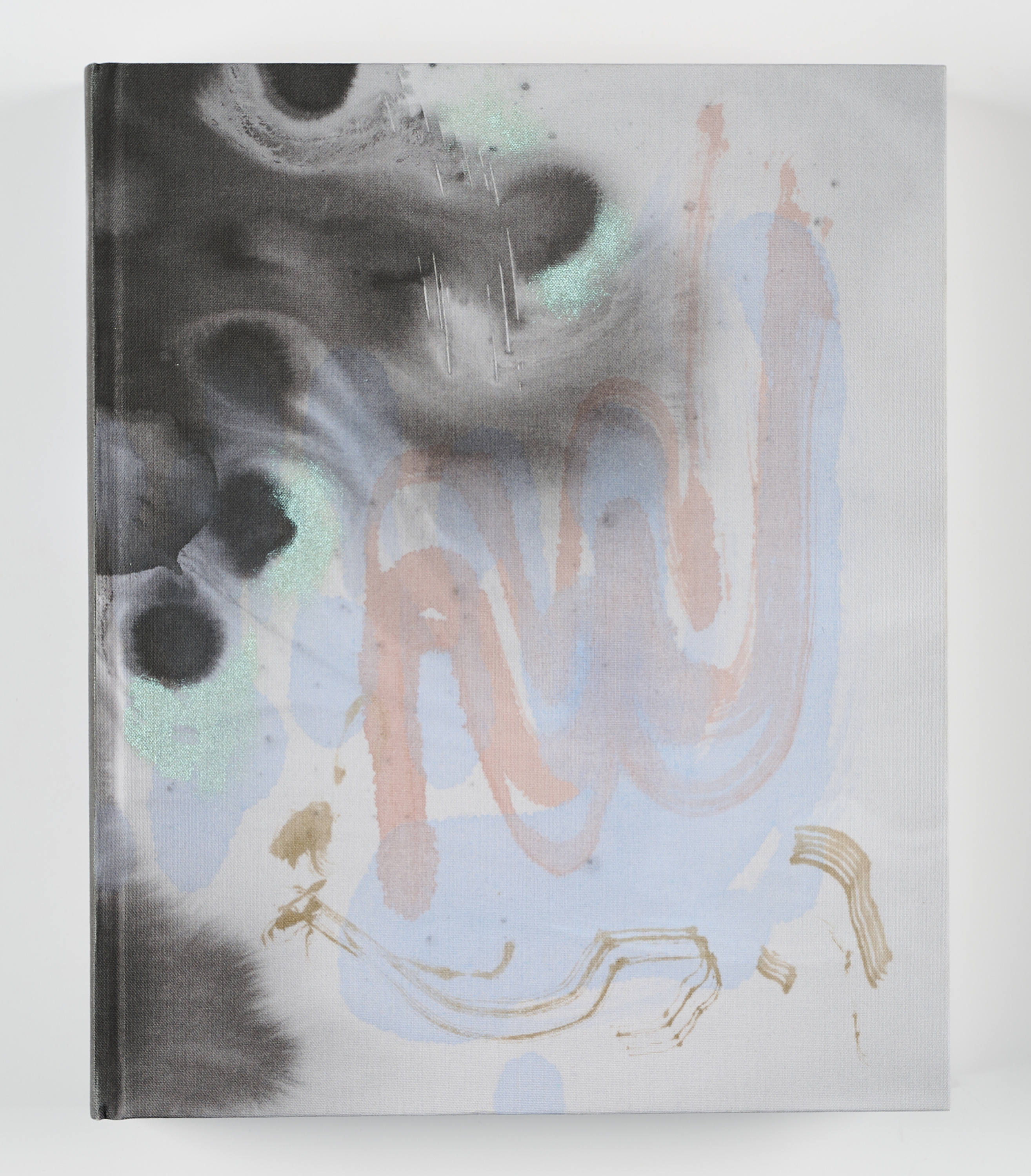 Artwork by Camille Henrot, Mother Tongue, Made of Watercolour On Book Cover