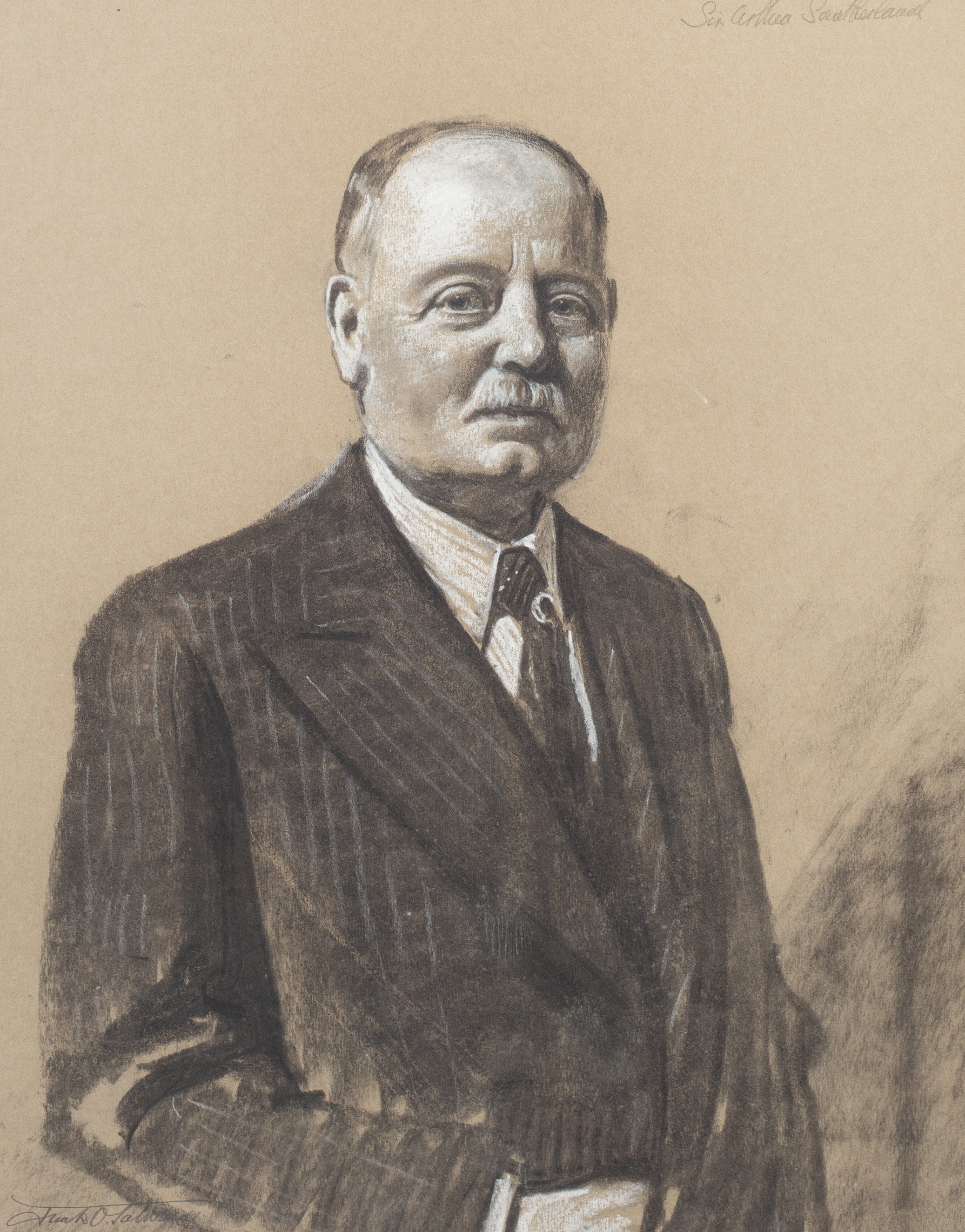 Frank Owen Salisbury | Portrait of Sir Arthur Sutherland | MutualArt