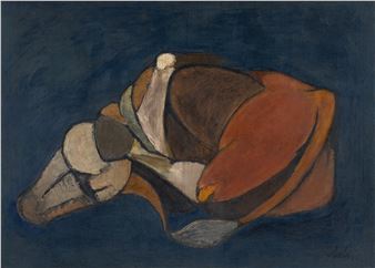 Trussed Bull - Tyeb Mehta