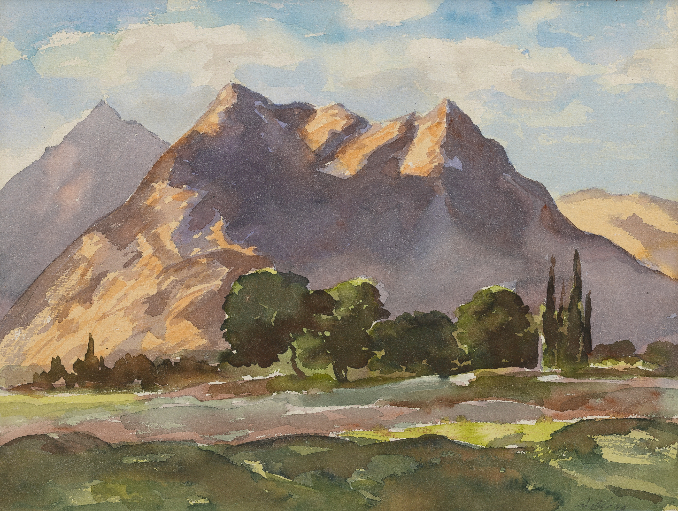 Ghulam Rasool Santosh | Untitled (1992) | MutualArt