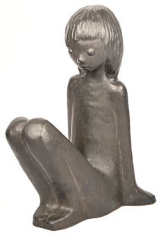 Sitting Girl - Elie van Damme