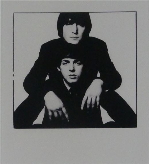 JOHN LENNON & PAUL MCCARTNEY - David Bailey