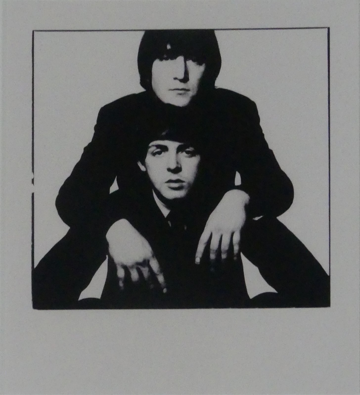 Artwork by David Bailey, JOHN LENNON & PAUL MCCARTNEY, Made of Photo Print