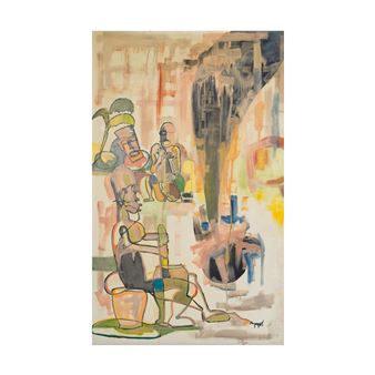 Sans titre, N°3 - Pierre-victor Mpoyo