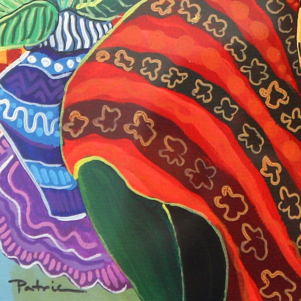 Artwork by Patricia Govezensky, Blurred Pathways, Made of Original Watercolor