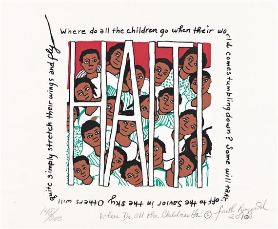 Where Do All the Children Go by Faith Ringgold, 2010