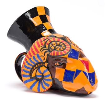 Untitled (Ryton Ram - Roberto Lugo