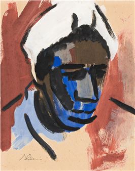 Untitled (Bayou Portrait - Samella Sanders Lewis