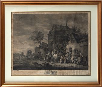 A country wake - Isack van Ostade