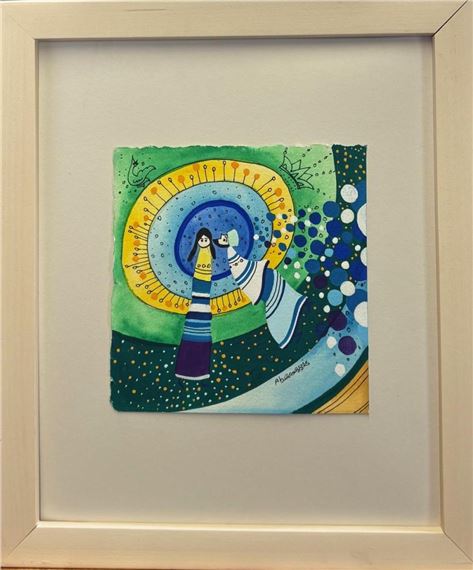 Raphael Abecassis | Original watercolor on paper | MutualArt
