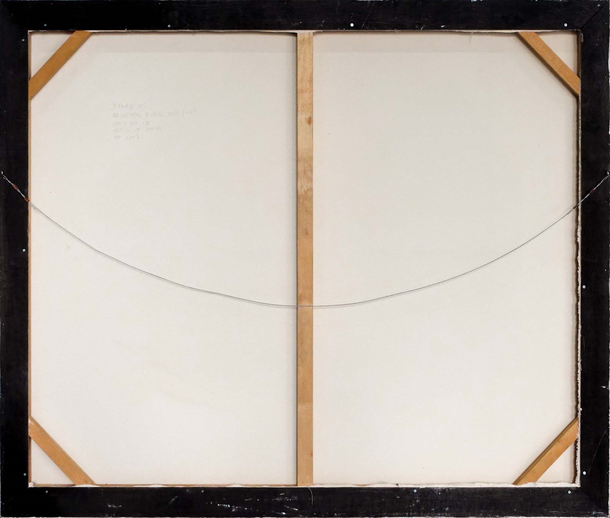 Artwork by Julnaidi MS, The Life of the Soul (Kehidupan Ruang Jiwa, Made of Acrylic On Canvas